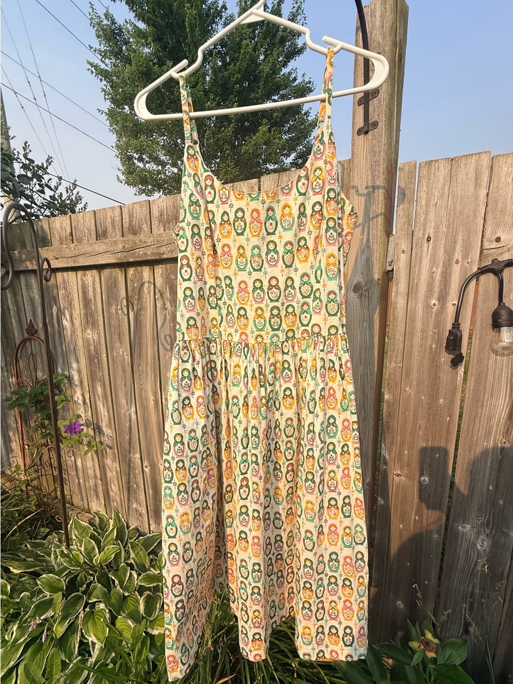 Russian Doll Sundress with pockets